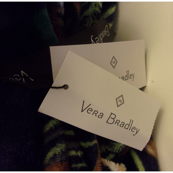 Vera Bradley Throw Blanket Unicorn 50 X 80 Fleece New - Picture 3 of 4